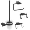 Welfenstein Accessoires Set 5PA-S1 schwarz matt