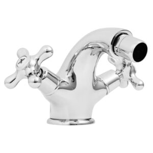 bidetarmatur nostalgie retro bidet wasserhahn bidethahn messing verchromt welfenstein