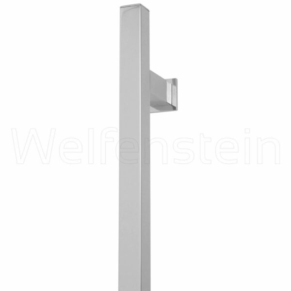 Welfenstein Brausegarnitur HZ11-HH10 eckig Duschstange 68cm