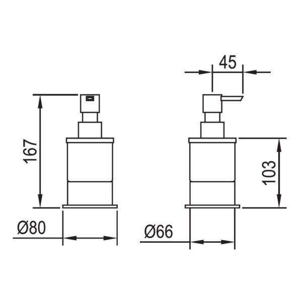 Welfenstein Seifenspender SP-9510