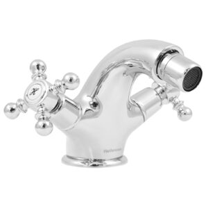 bidetarmatur nostalgie retro bidet wasserhahn bidethahn messing verchromt welfenstein